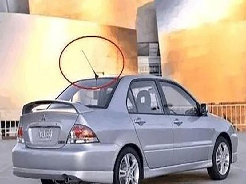 奇骏车顶天线如何变短?-有驾