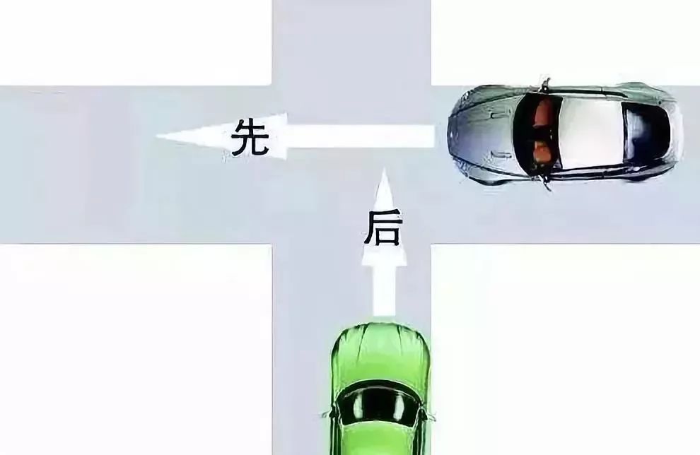 十字路口直行让左还是让右-有驾