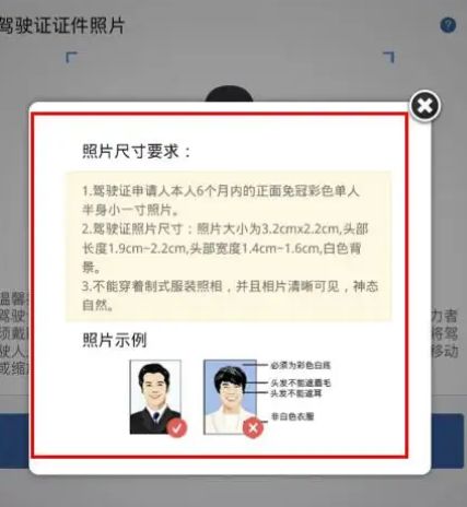 12123照片尺寸-有驾 12123照片尺寸-有驾