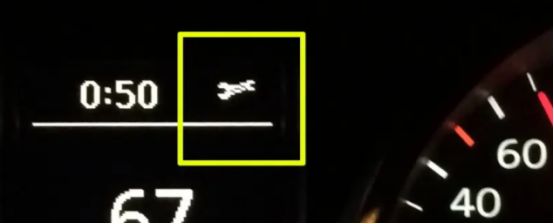 大众车仪表盘显示扳手-有驾 大众车仪表盘显示扳手-有驾