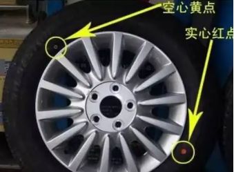 轮胎上面的红点黄点是什么意思-有驾 轮胎上面的红点黄点是什么意思-有驾