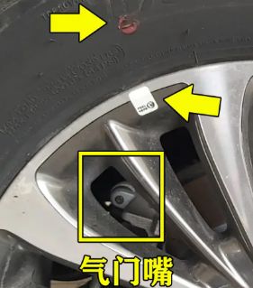 轮胎上面的红点黄点是什么意思-有驾 轮胎上面的红点黄点是什么意思-有驾