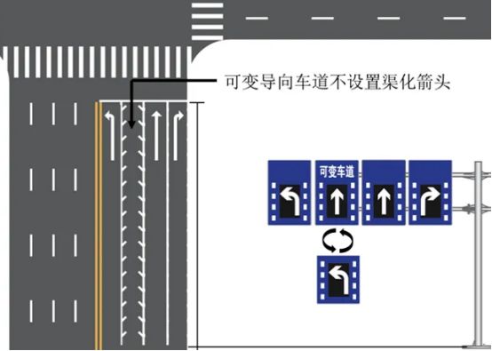 行车道两边有锯齿形状-有驾