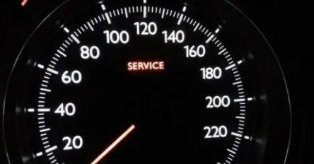 service车上显示啥意思-有驾