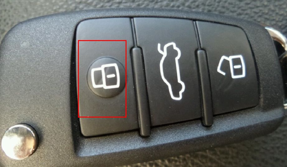 奥迪a6倒车镜自动折叠怎么设置-有驾