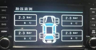 汽车胎压监测警报-有驾