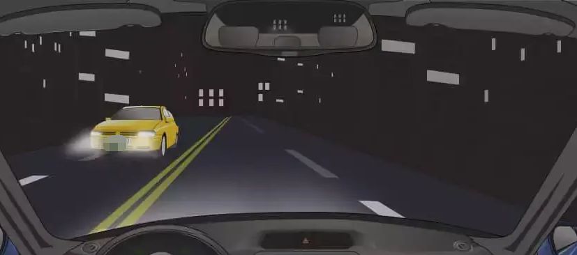 夜间在道路会车时,距离对向车多远切换近光灯-有驾 夜间在道路会车时,距离对向车多远切换近光灯-有驾