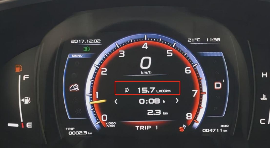 汽车仪表盘怎么看公里数-有驾