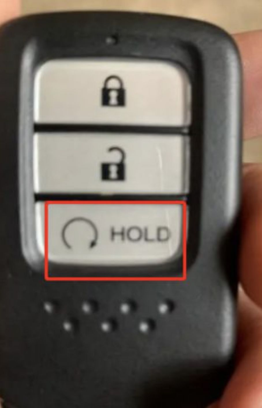 本田crv车钥匙hold用法-有驾